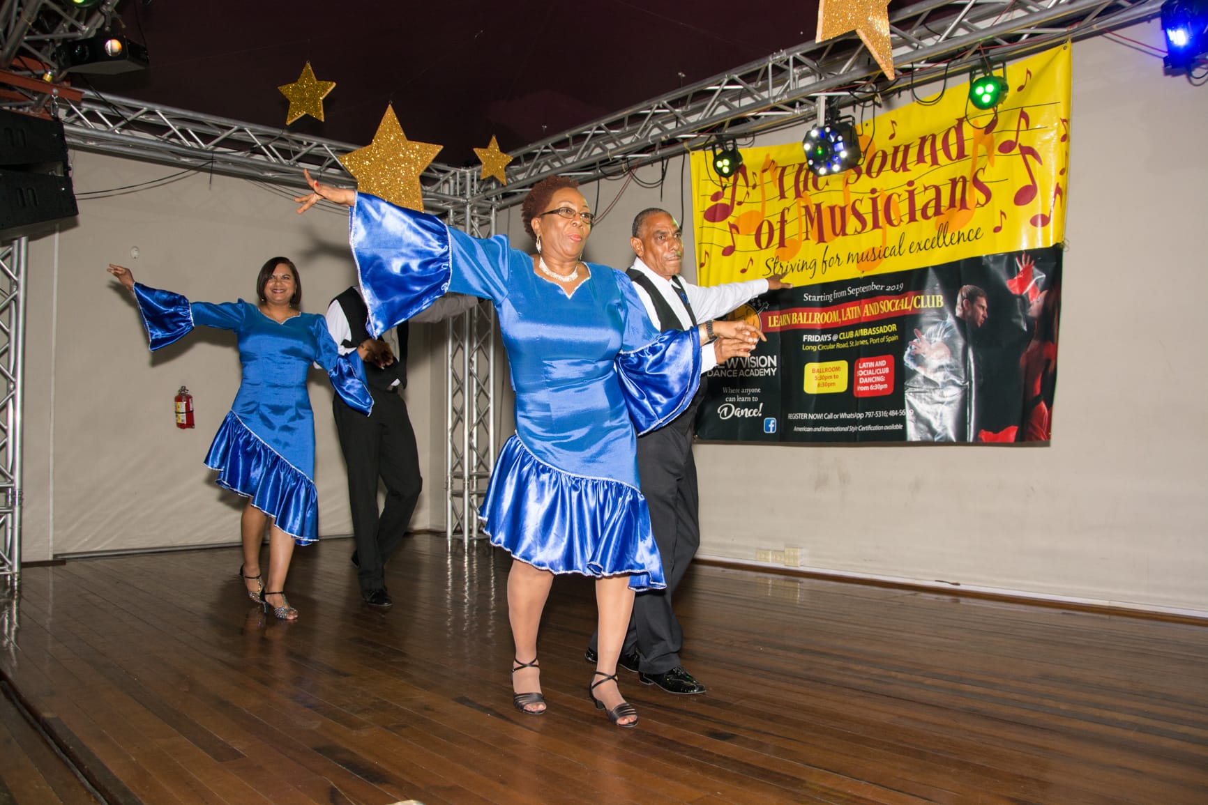 Adults Performing Latin Dance