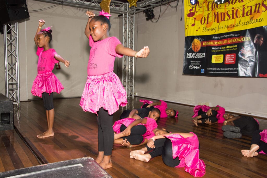 Performance By Girls On Stage