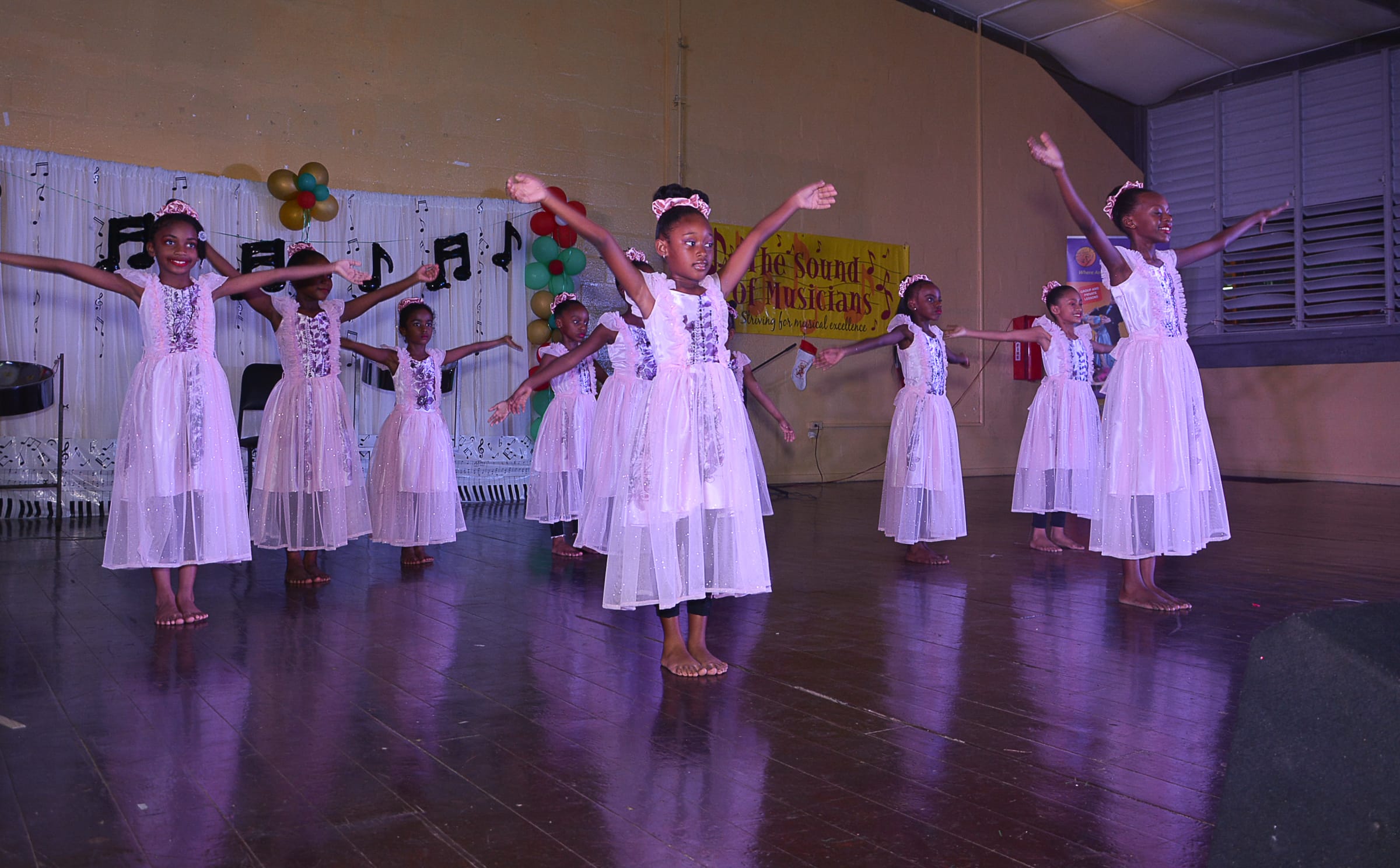 Dance students